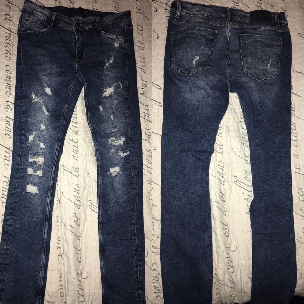 Ripped jeans